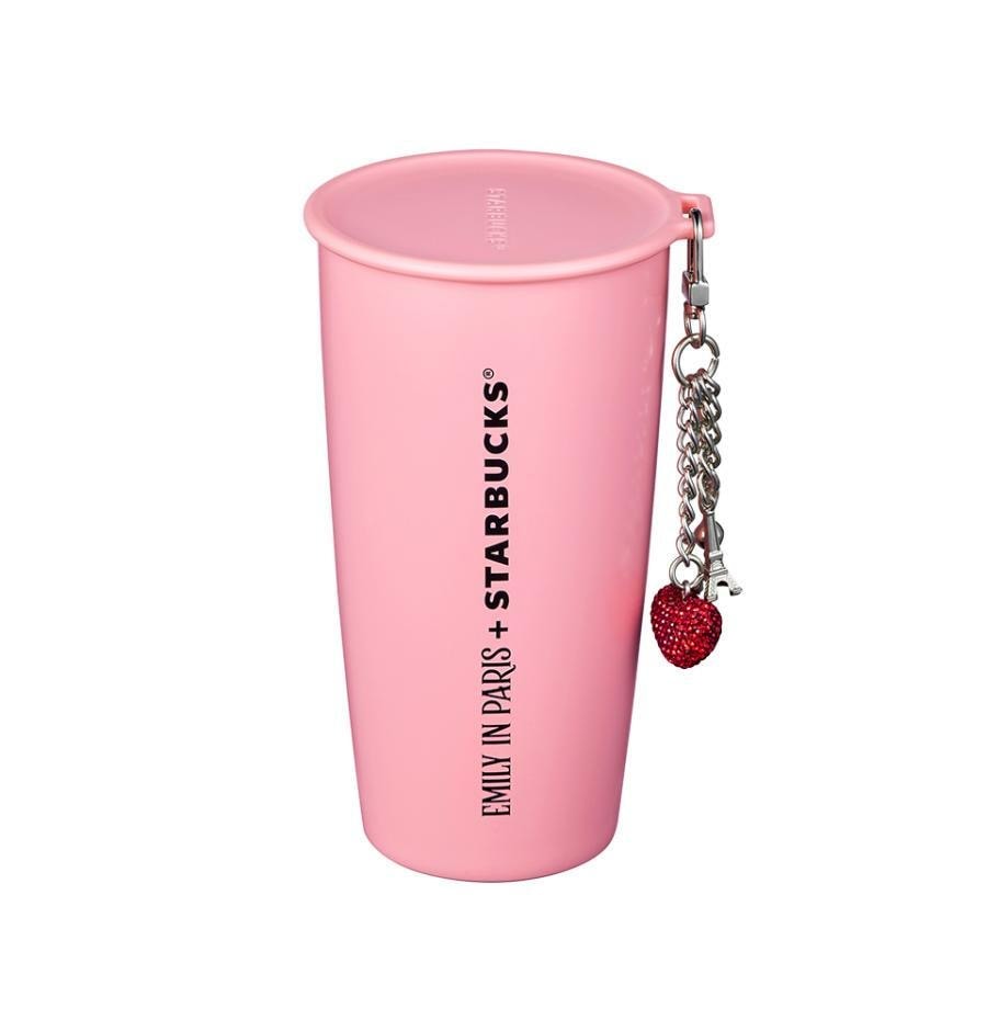 22 SS エミリー チョビー タンブラー 355ml 韓国スターバ グッズ Netflix 「Emily in Paris」 コラボ商品