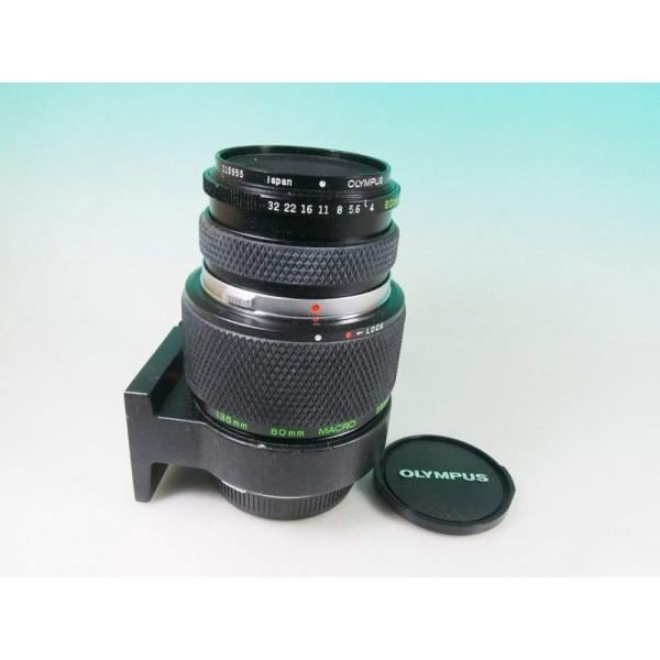 【中古】オリンパス OLYMPUS MFレンズ OM 80mm F4 macro チューブ付き 31,720円