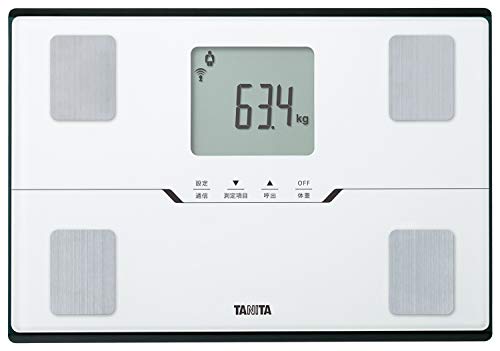 タニタ(Tanita) 体重 体組成計 ホワイト BC-768 WH スマホでデータ管理 立てかけ収納OK
