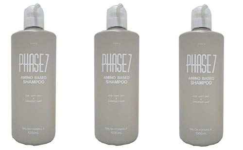 【x3個セット】 資生堂 ジェニック フェイズ7 ヘアシャンプー 1000ml 美容室