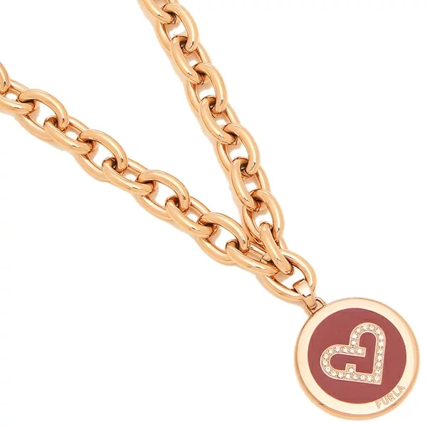 ネックレス アクセサリー ハート ペンダント ローズゴールド レディース FJ0214NTU