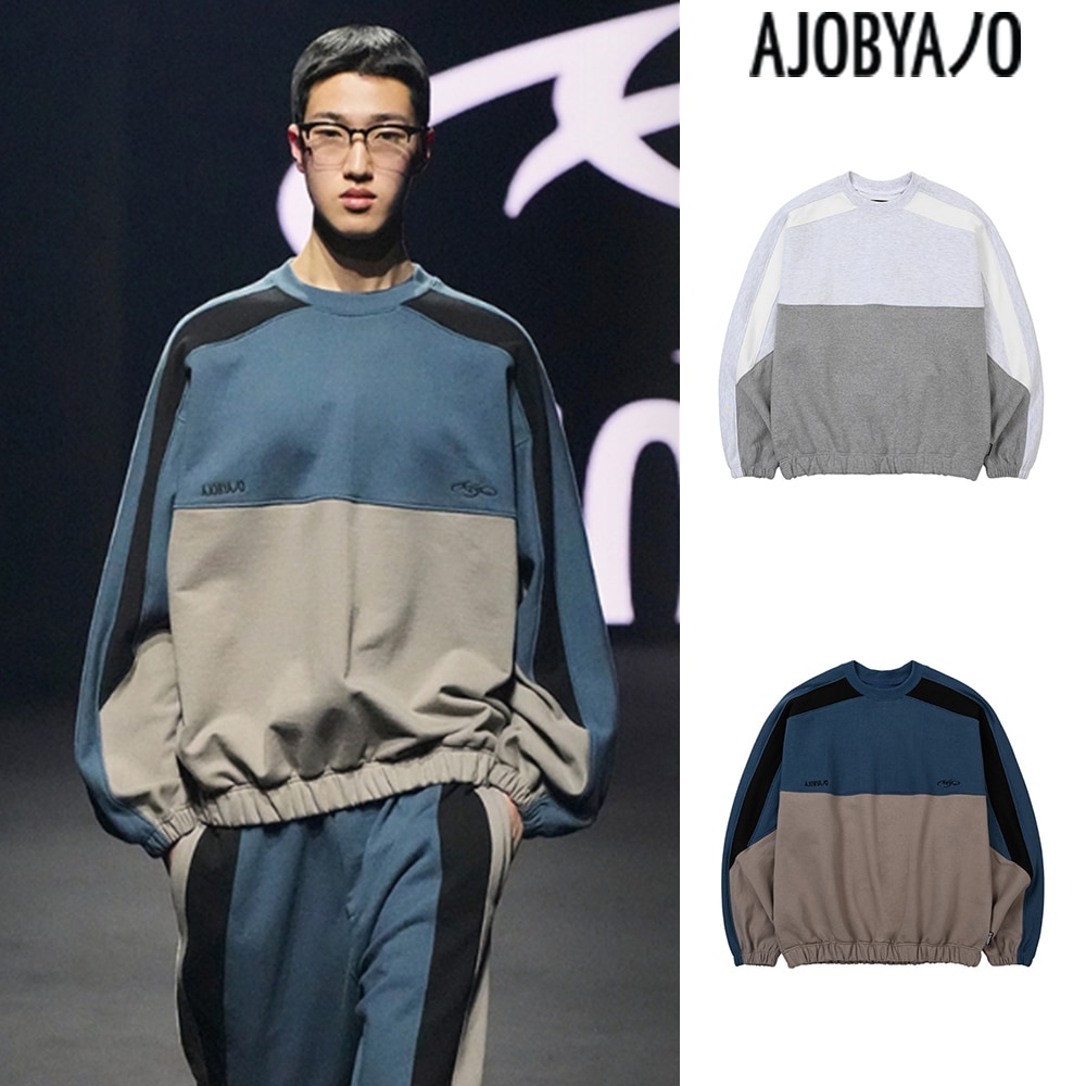 想像を超えての アジョバイアジョ【AJO Sweatshirt Mixed Tri AJOBYAJO