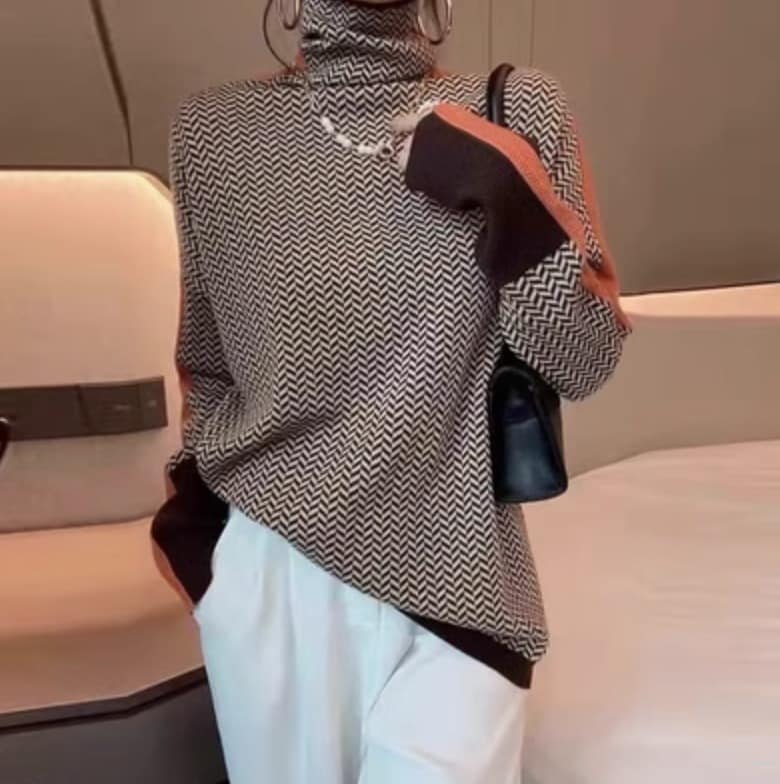 トップス デート カットソー ニットソー セーター 袖あり 長袖 タートルネック かわいい 大人可愛い きれいめ シンプル カジュアル 大人 上品 おしゃれ お洒落 かっこいい 大人女子 こなれ感