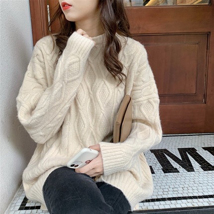 ニットソー セーター レディース 長袖 かわいい 大人可愛い きれいめ カジュアル 秋 冬 ママ デート お出かけ 普段使い ホワイト ピンク イエロー オレンジ レッド ブラック トップス 5,880円