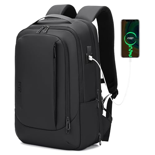 [FENRUIEN] ビジネスリュック リュック メンズ 2024最新 多機能 マチ拡張 防水 盗難防止 バックパック 大容量 15.6インチ PC リュックサック USB充電ポート 耐衝撃 ラップト