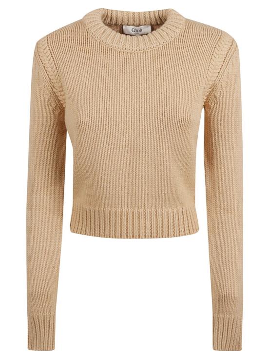 CHLOE Women Knitwear CHC24AMP015206H2 Neutrals