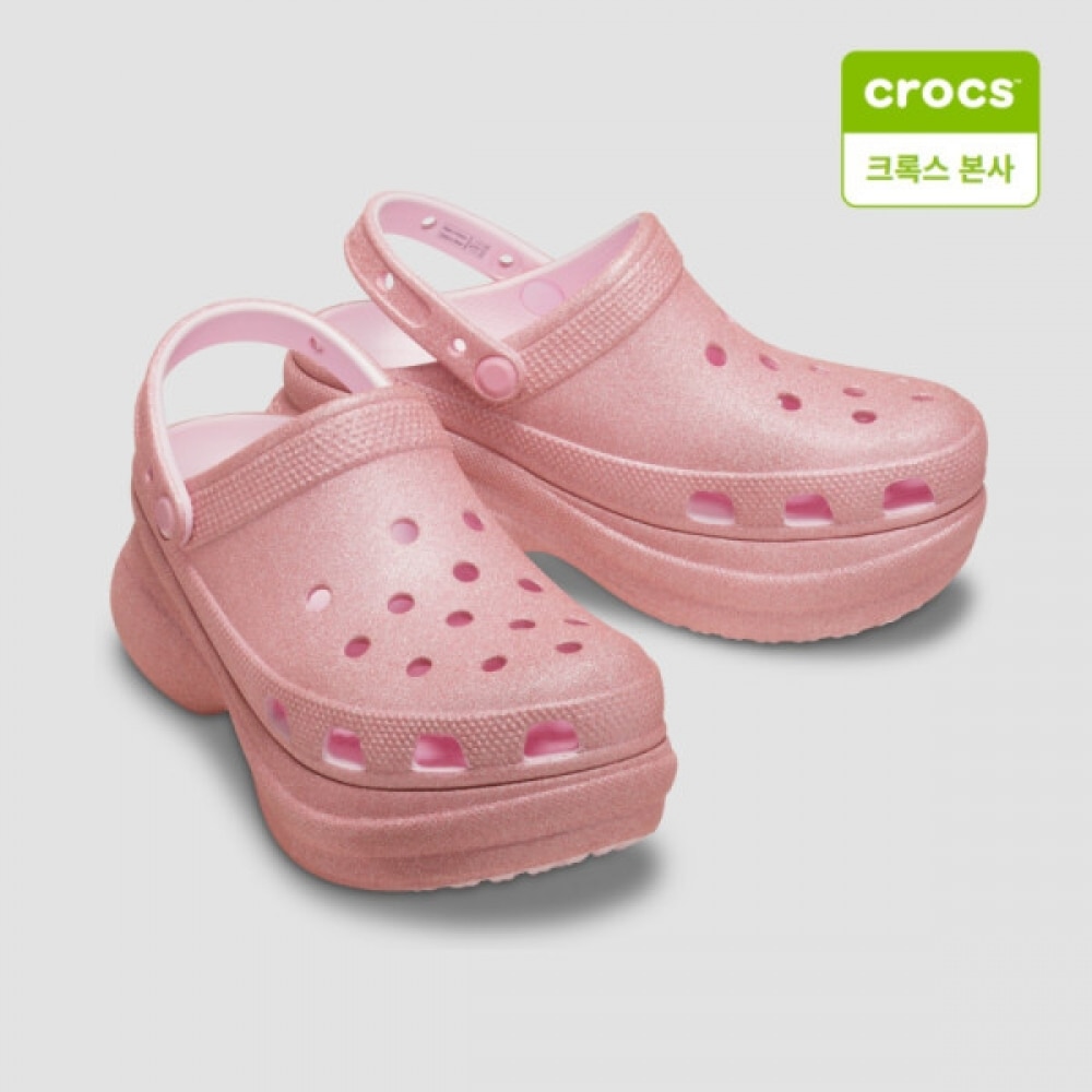 クロックス ベイ グリッター クロッグ 207261-6ZW