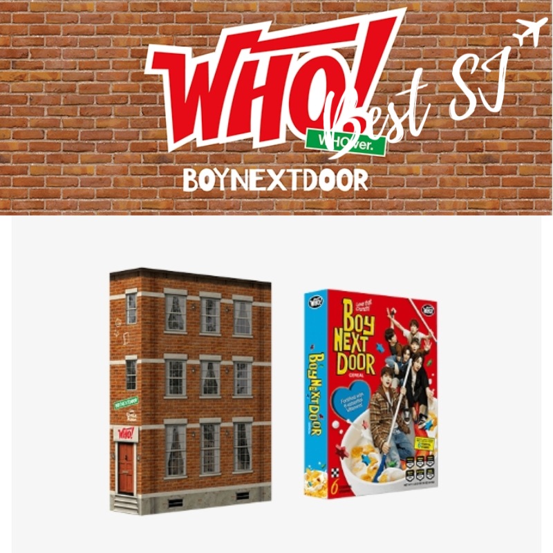 [BOYNEXTDOOR] 1st Single WHO!( Crunch ver. WHO ver) SET