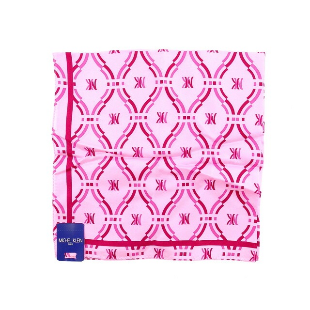 スカーフ ピンク 中古