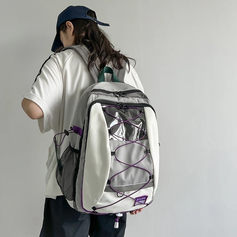 今すぐ欲しい！バックパック スクールバッグメンズオリジナルinsバックパック大容量学生コンピュータバックパック 韓国ファッション