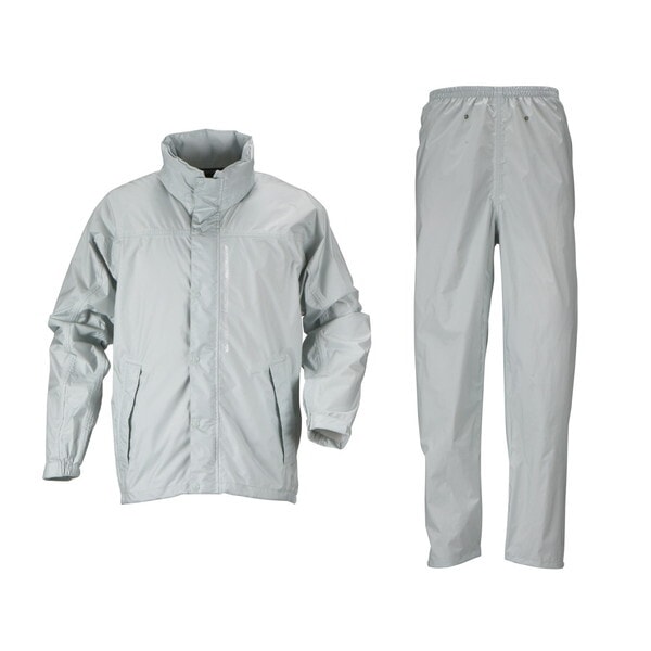 7740 ブリザテックレインスーツ シルバー L