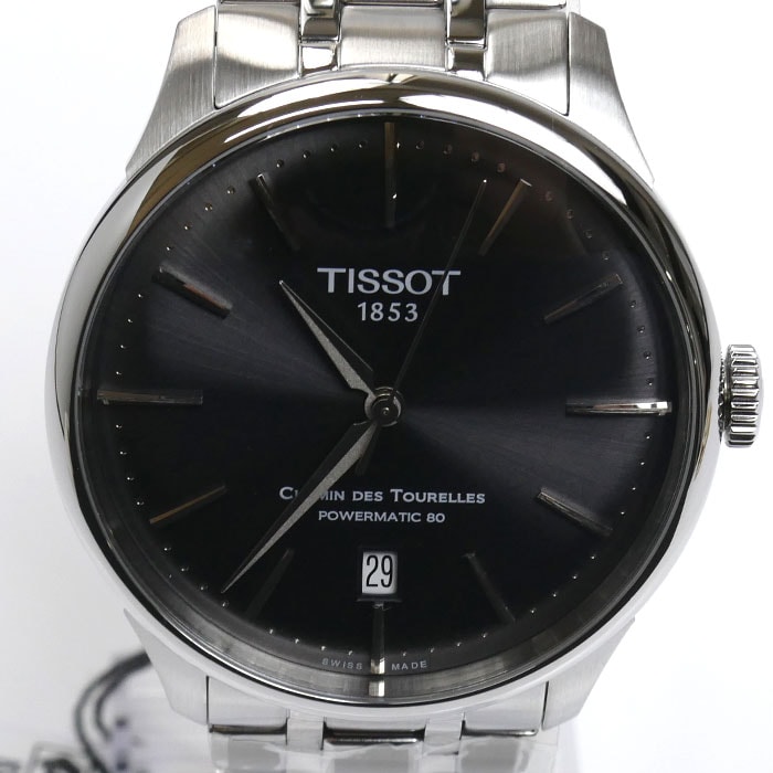 TISSOT ティソ シュマン・デ・トゥレル パワーマティック80 39 腕時計 自動巻き T139.807.11.061.00 メンズ 未使用 買取品