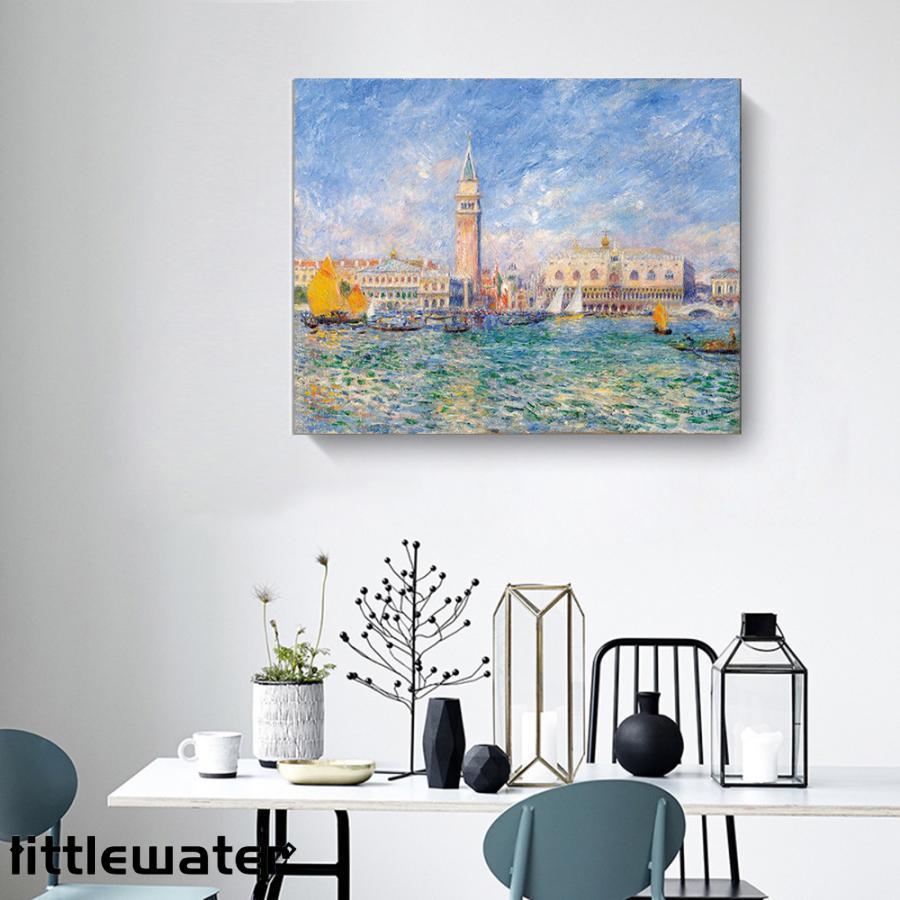 即納ありファブリックパネル 絵画 インテリア ファブリック 絵 「ヴェネツィア総督宮」 40×50cm 壁掛け アートパネル