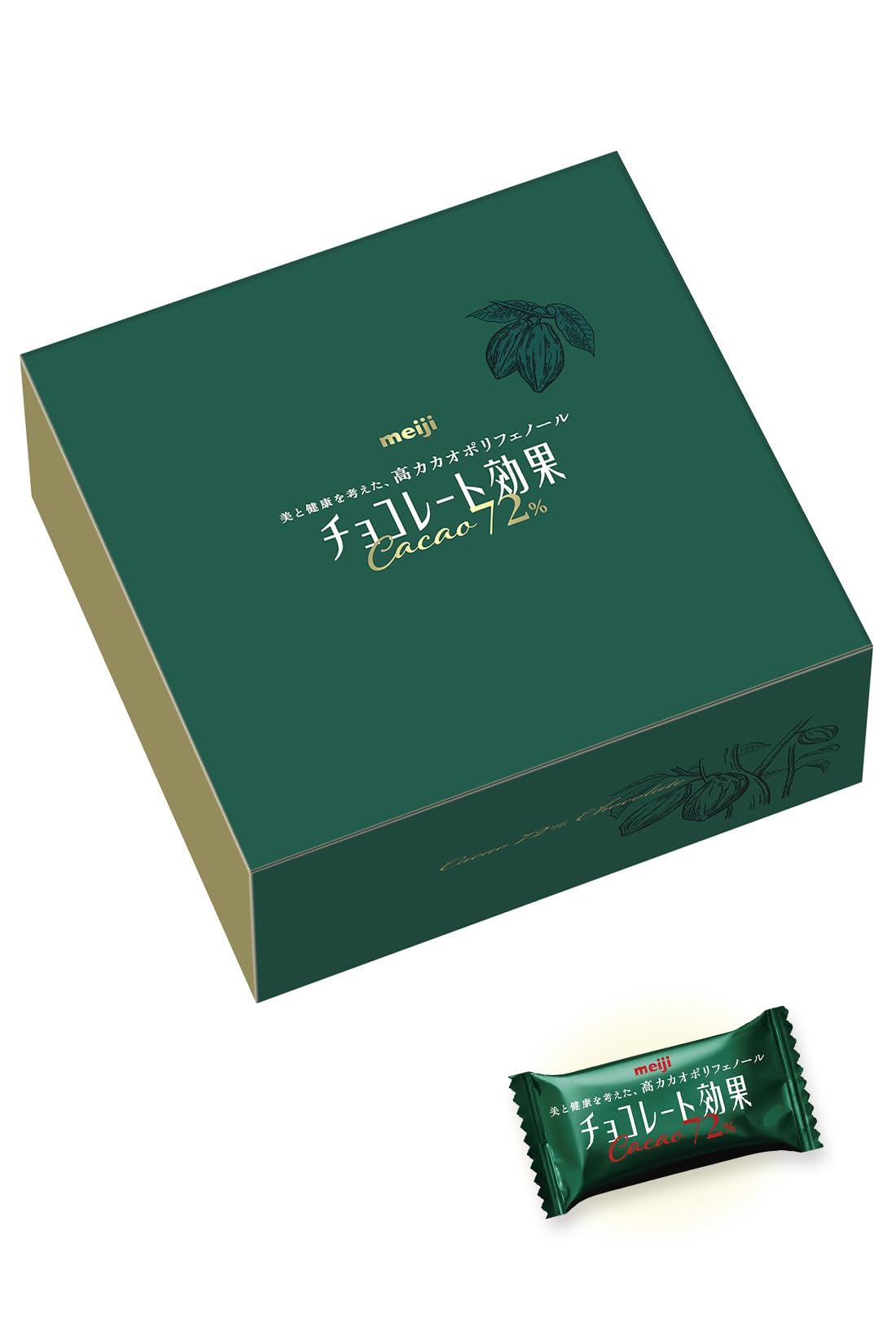 チョコレート効果 明治 カカオ72%大容量ボックス 1kg