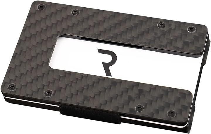 カードケース 1.1 カーボン ブラック 小銭入れ メンズ コンパクト 大容量 軽量 薄型 クレジットカードケース ギフト( ブラック)