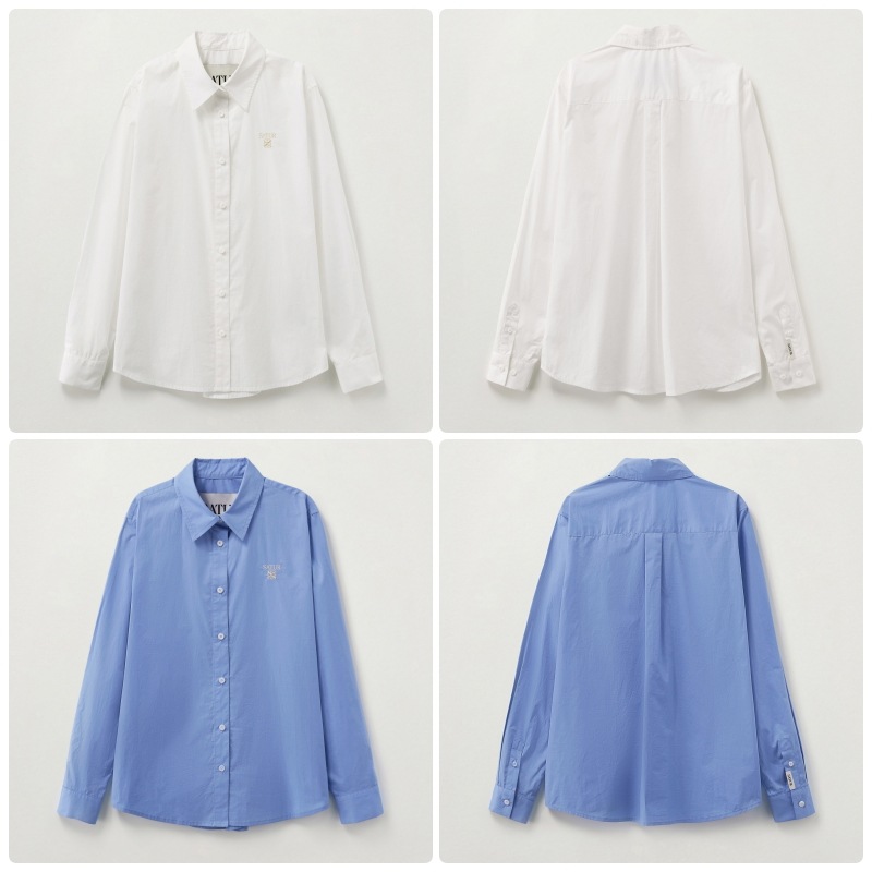 【SATUR】 [RIIZEs Pick] 25FW (W) LOREN APERO CLASSIC SHIRT : 2COLORS