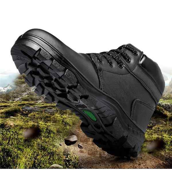 安全靴 スニーカー ハイカット 作業靴 裏起毛 防寒 耐油 アウトドア 脱ぎやすい 滑らない 鋼製 防水 踏み抜き板 登山 大人気 30代 おしゃれ