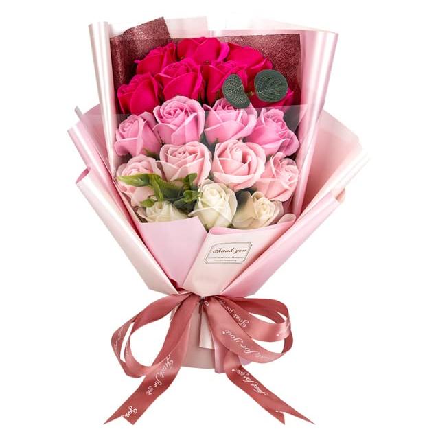 SCAMPER ソープフラワー 誕生日 プレゼント 女性 人気 花束 造花 ギフト ドライフラワー インテリア 結婚記念日 発表会 敬老の日 母