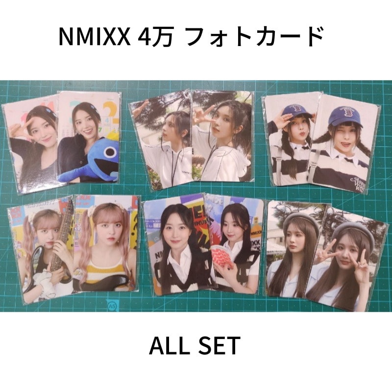 NMIXX THE 1ST FAN CONCERT NMIXX CHANGE UP MIXX UNIVERSITY MD 4万 フォトカード