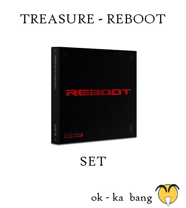 TREASURE 2ND FULL ALBUM [REBOOT] DIGIPACK ver. (Set) + 特典10枚贈呈