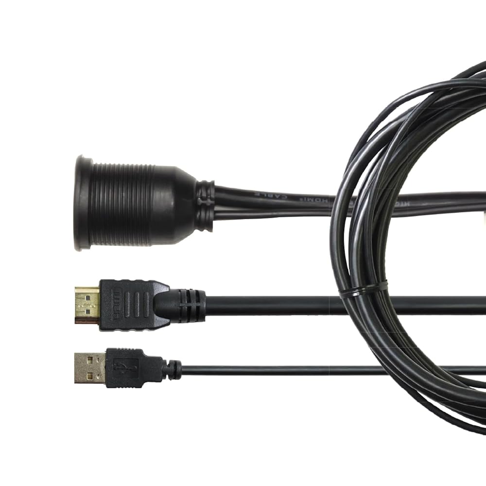 ビートソニック USB/HDMI延長ケーブル USB18 ジムニー/ジムニーシエラ専用HDMI延長ケーブル