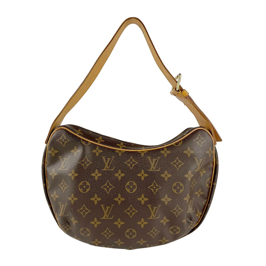ルイ ヴィトン LOUIS VUITTON ショルダーバッグ モノグラム クロワッサンMM モノグラムキャンバス ブラウン レディース M51512 z6726