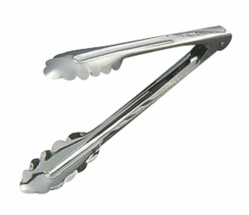 （まとめ買い）日本メタルワークス 18-8IKD抗菌 万能トング 大 [x3]