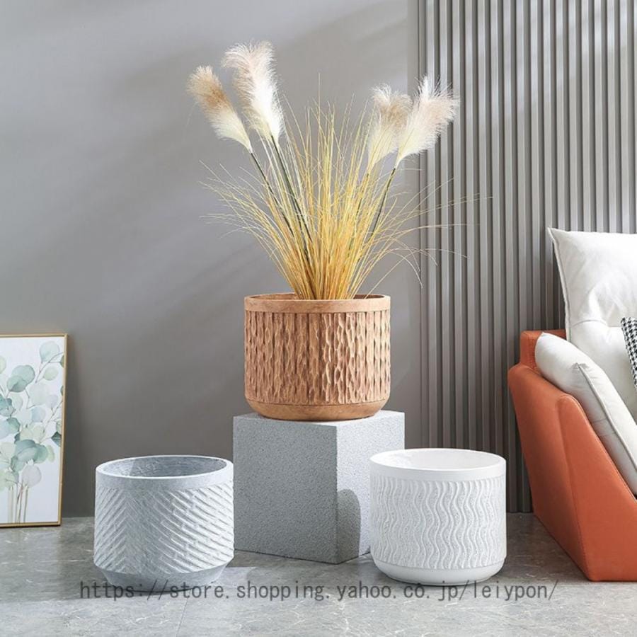 多肉植物鉢 植木鉢 北欧 アイデア植木鉢 セメント製 底穴付き 通気性 シンプル 円形 ヨーロッパ調 鉢植え植物 鉢植え 室内 リビング 玄関 置物 着地