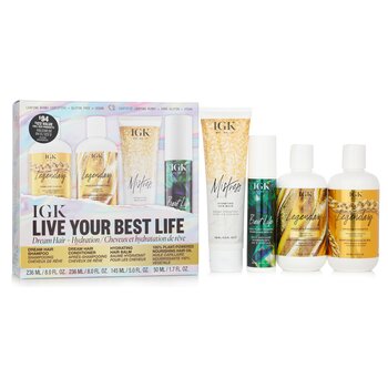 IGK ベストライフを生きる シャンプーコンディショナーヘアバームヘアオイル