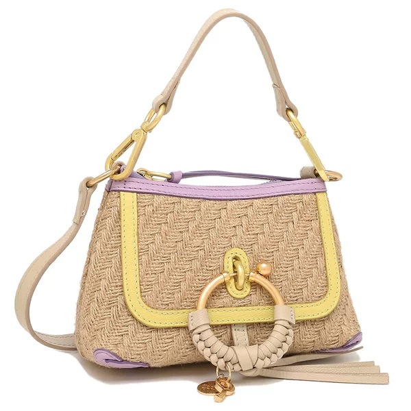 ショルダーバッグ ジョアン ミニ クロスボディ バッグ ベージュ マルチカラー レディース SEE BY CHLOE CHS24US975E28 223
