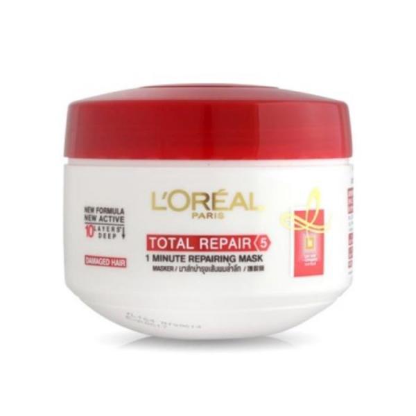 ロレアル ロレアルパリ トータルリペア 5 ディープリペアリングマスク 200ml x4_YR (贈呈品なくなり次第贈呈終了)