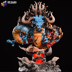 ONE PIECE - 四皇　百獣のカイドウ　人獣形態　ワンピース　海外フィギュア　G5スタジオ ワンピース ONE PIECE カイドウ 四皇 フィギュア G-5スタジオ