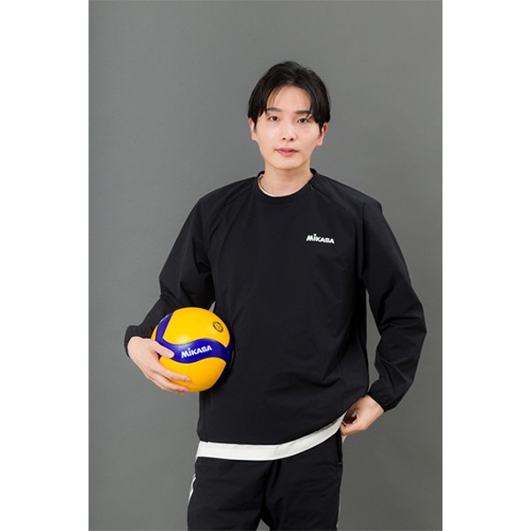 ミカサ MIKASA マルチスポーツ 長袖ピステ ブラック ユニセックス 2611-BK