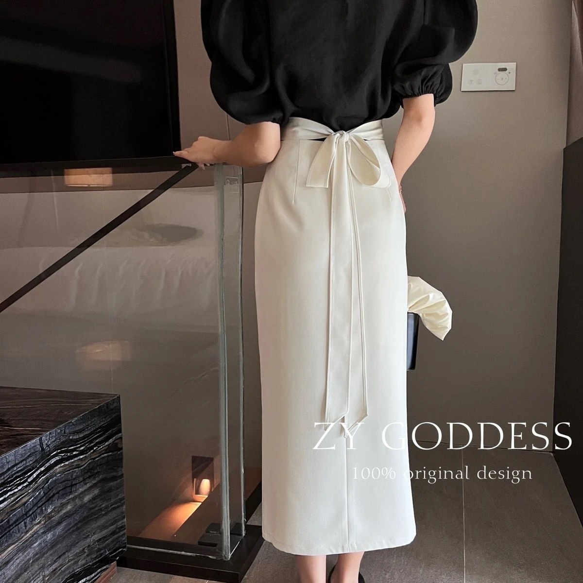 スカート レディース カジュアル ハイウエスト ラップスカート 巻きスカート ロングパンツ ワイドパンツ 韓国 ミモレ丈 ロング ストレート ワイド 正解なスカート 5,873円