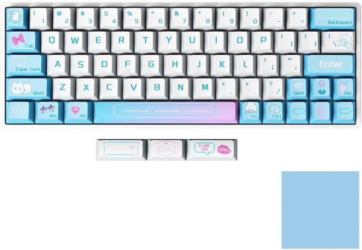 Castle HM66 ゲーミングキーボード ラピッドトリガー搭載 US配列 有線 最短 0.01ｍｍ Type-Cケーブル 66キー マグネットスイッチ ポーリングレート8000Hz