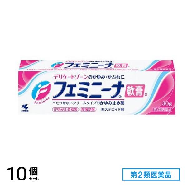 第２類医薬品 フェミニーナ軟膏S 30g 10個セット