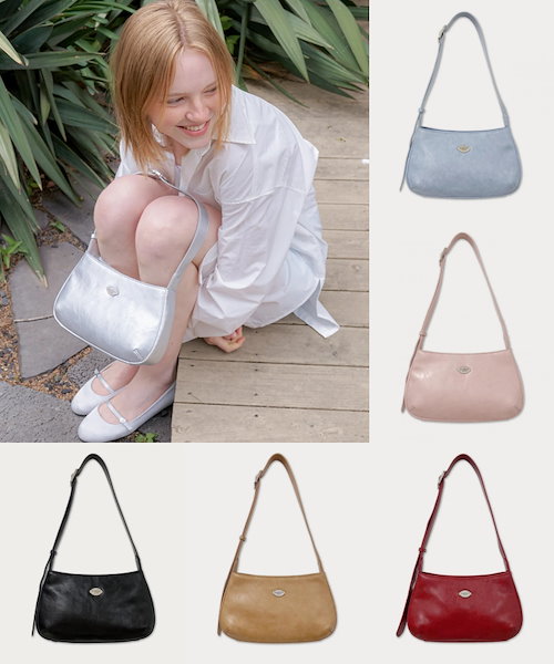 SOMEWHERE BUTTER ♥ Hoa Mini Bag/追跡付 Qoo10 SOMEWHERE BUTTER Hoa Mini Bag ミニ バッグ