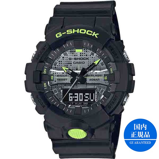 腕時計 カシオ GA-800DC-1AJF G-SHOCK ジーショック 【国内正規品】Black and Yellow Series メンズ
