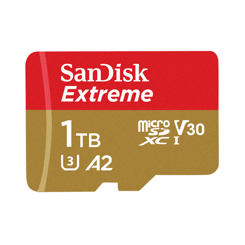 マイクロsdカード SDXC 1TB UHS-I U3 V30 A2 4K R:190MB/s W:130MB/s SDSQXAV-1T00-GN6MN 海外パッケージ