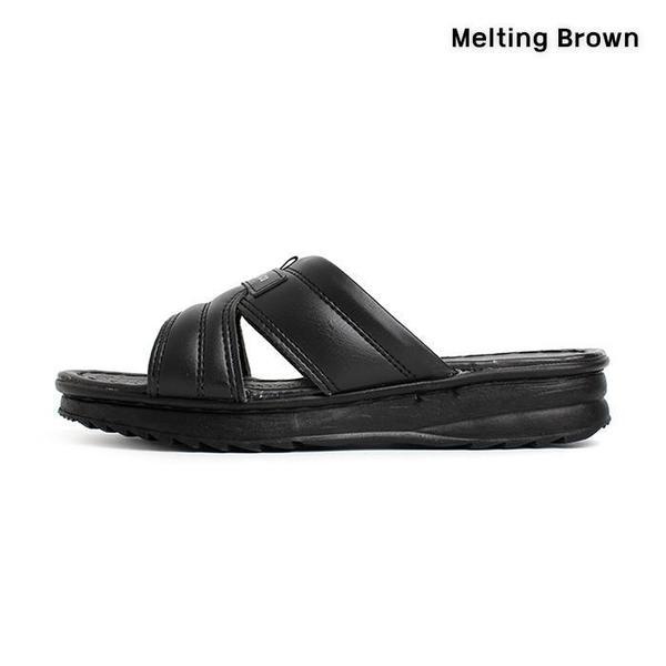 メンズカジュアルデイリーオフィススリッパ 2color