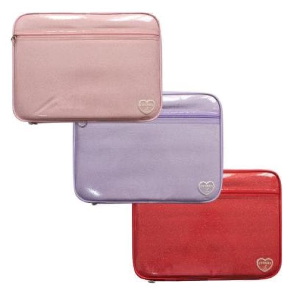 チェリー トゥインクル 13 ノートパソコン ポーチ Red