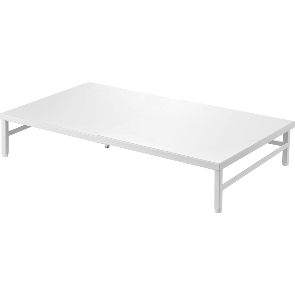 山崎実業 シンクに渡せる食洗機ラック プレート ホワイト 5878 食洗機ラック 置き台 キッチン収納 伸縮式 工事不要