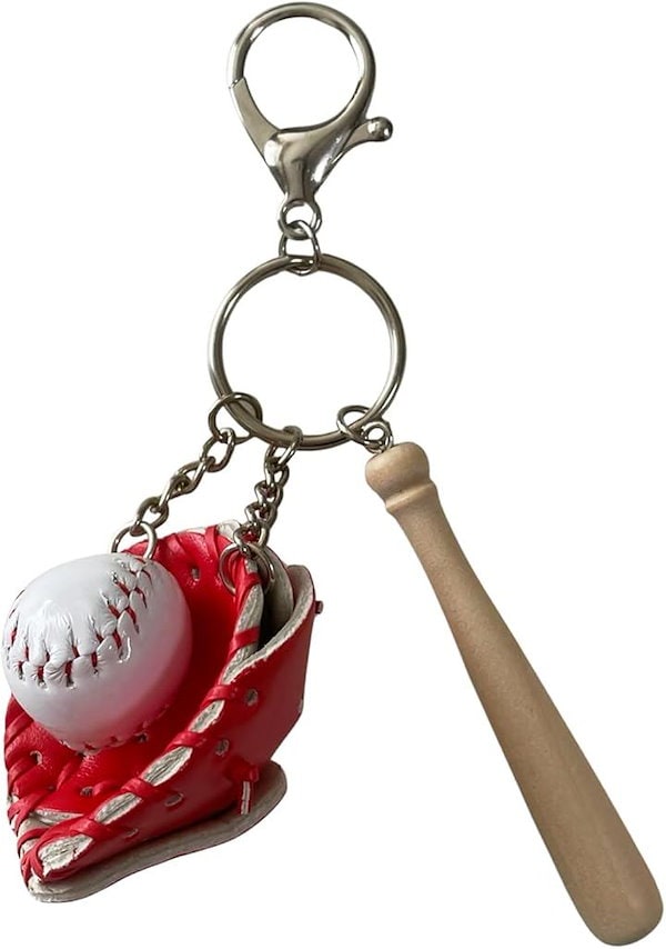 野球　キーホルダー 　33個セット キーホルダー グローブ バット ボールの野球3点セット 野球部 幸運