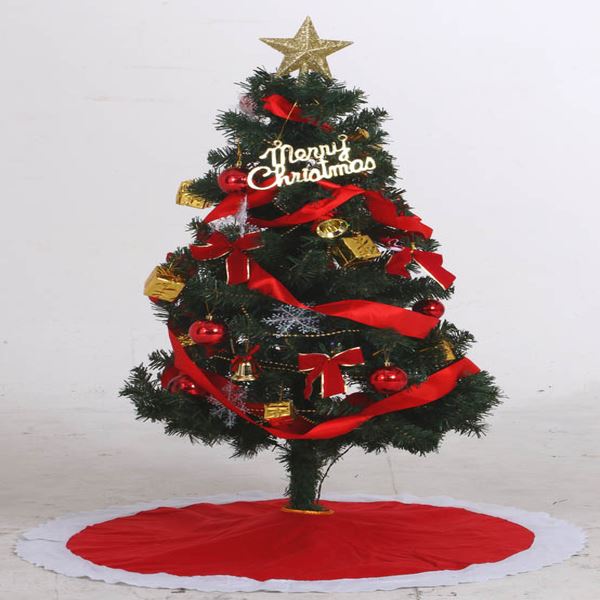 セットツリー 高さ約120cm レッド 完成品
