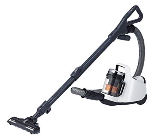 掃除機 サイクロン キャニスター型クリーナー コード式 軽量コンパクト トルネオミニ VC-C7A-W ホワイト