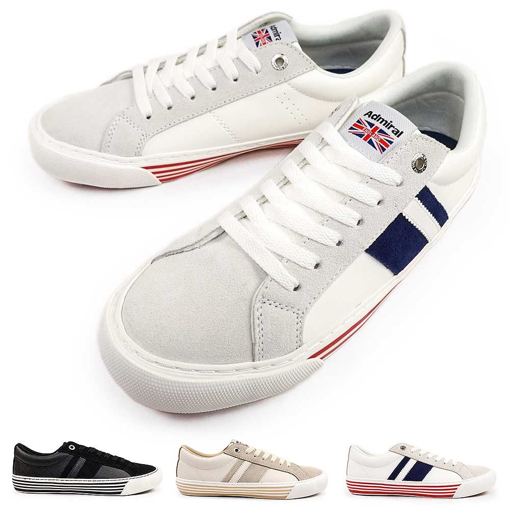 レスター AD611 ローカット ユニオンジャック スエード オーセンティックモデル メンズ スニーカー
