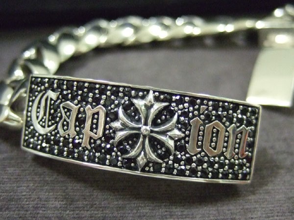 キャプション CAPTION ブレスレット シルバー/ブラック BR0010 0 43,680円