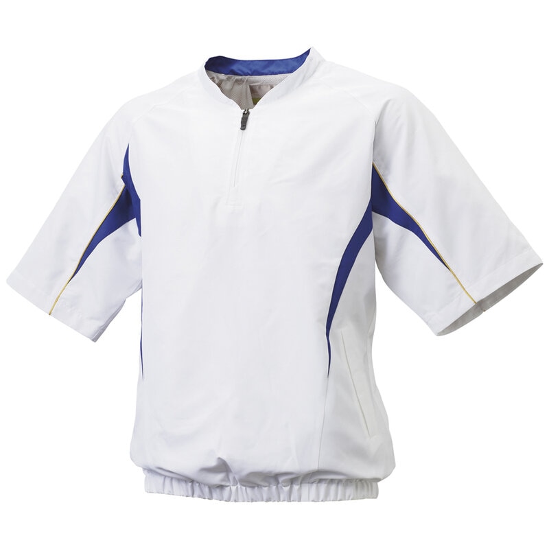 SSK(エスエスケイ) ハーフZIP半袖裏メッシュプレジャン 野球 ウェア グランドコート BWP2411H