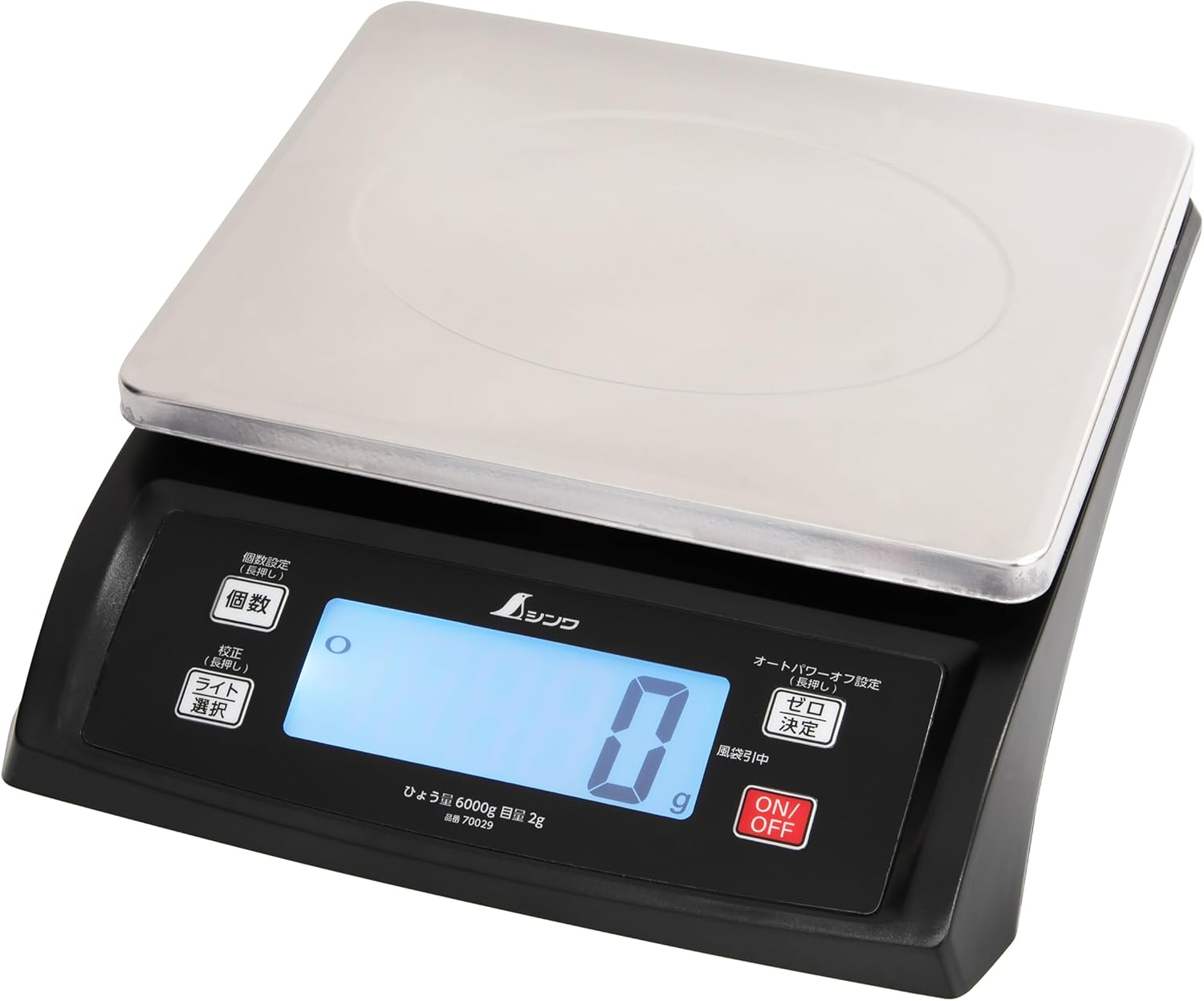 シンワ測定 Shinwa Sokutei デジタルはかり SD 取引証明以外用 6000g 70029