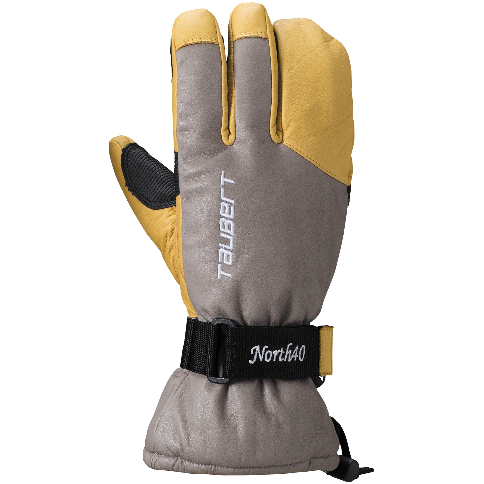 TAUBERT (トーバート) FINGER4-NORTH40 Made in JAPAN ライトグレー / ナチュラル スキー グローブ
